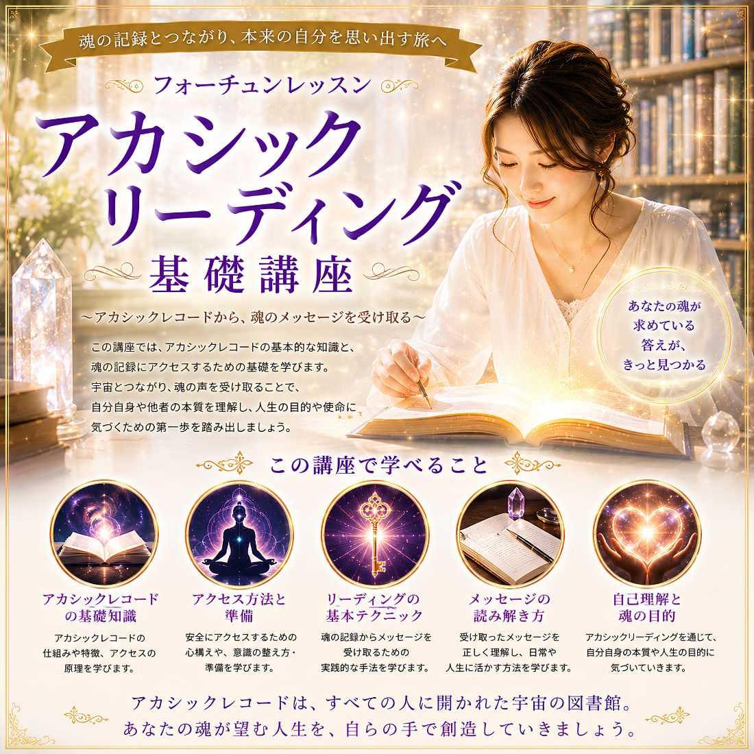 アカシックリーディング基礎講座