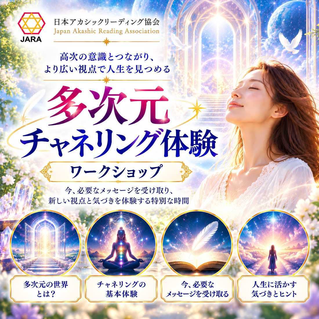 多次元チャネリング体験ワークショップ